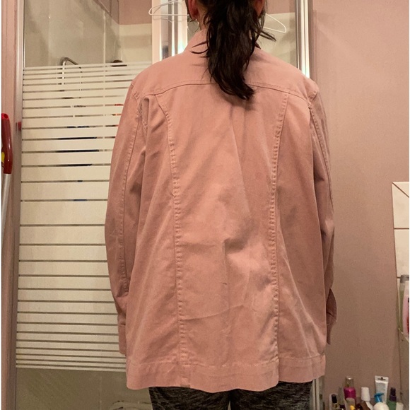 💕 PINK DENIM JACKET 💕  NWOT - Picture 3 of 7